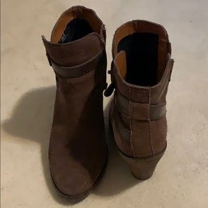 Brown booties